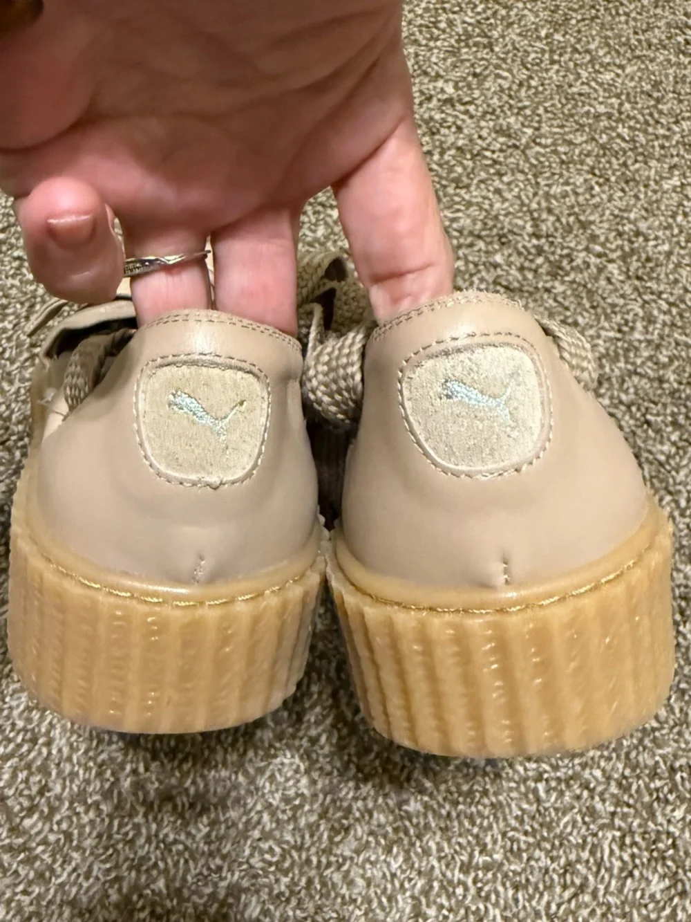 Authentic Fenty By Rihanna and Puma collaboration gladiator laceshoe, Size 7 - Picture 8 of 12